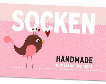 Socken-Banderolen | 4 Stück