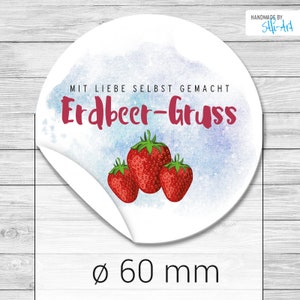 Kitchen labels – Choose 12 or 24 pieces | 40 mm or 60 mm Ø