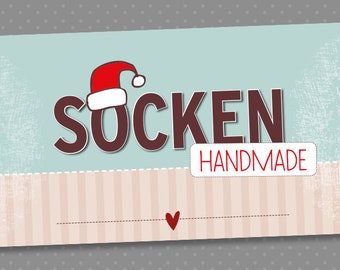 Socken-Banderolen | 4 Stück