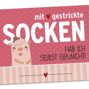 Socken-Banderolen 4 Stück Bild 1