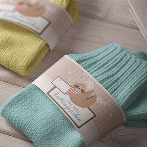 Stylish sock bands | Set of 4 for handmade socks & gifts