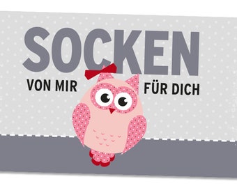 Socken-Banderolen | 4 Stück