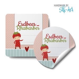 Kitchen labels – Choose 12 or 24 pieces | 40 mm or 60 mm Ø