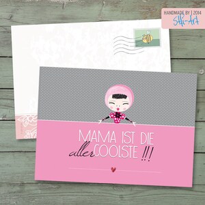 POSTCARD "Mama Allercoolste" - A6