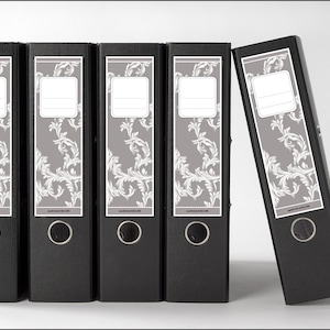 5 フォルダー背表紙 - ラベル | 57×190mm