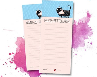 NOTIZBLOCK "Note" - 50 sheets - 62 x 148 mm