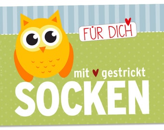 Socken-Banderolen | 4 Stück