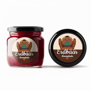 Kitchen labels – Choose 12 or 24 pieces | 40 mm or 60 mm Ø
