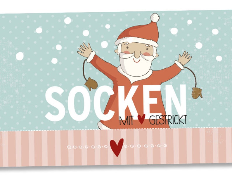 Socken-Banderolen 4 Stück Bild 1