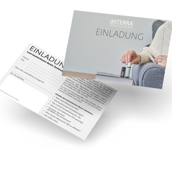 Doterra Invitation - Etsy