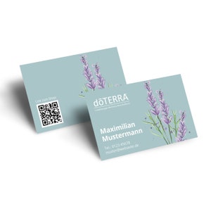 DoTerra | Cartões de visita personalizáveis