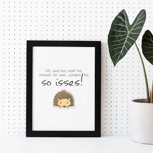 Unique picture frame (21.5x16.5) with saying – stylish decoration and perfect gift idea!