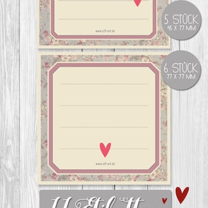11 Labels in Set | 2 sizes