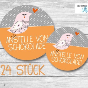24 Gift Stickers | 40 mm . . . . . . . . . .