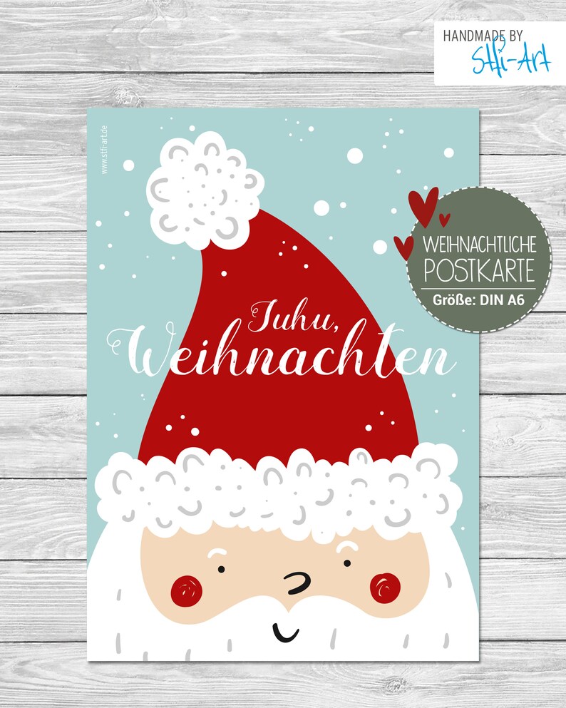 Weihnachtliche Postkarten Bild 1