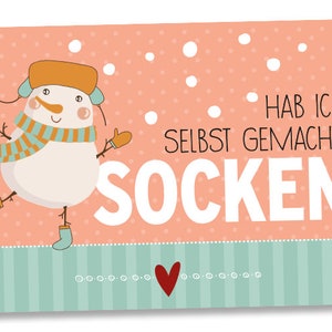 Socken-Banderolen 4 Stück Bild 1