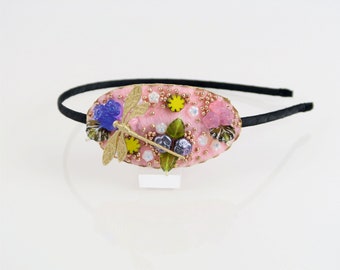 "Winter Garden" headband