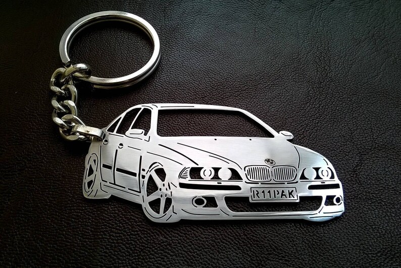Father S Day Gift Bmw Keychain Bmw E39 Car Keychain Etsy