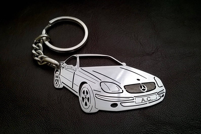 Personalised Any Text//Occasion//Text Inside Green Mercedes Car Greeting Card