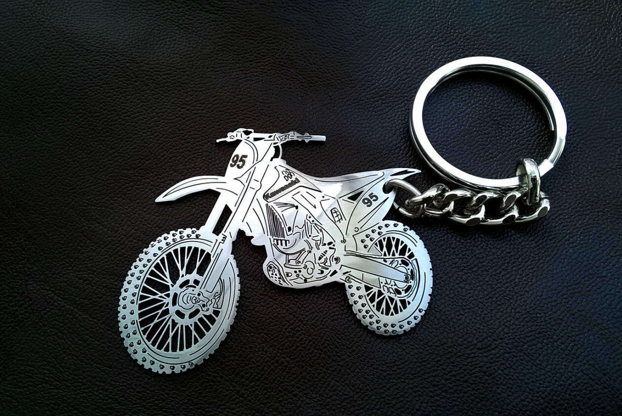 Kawasaki motorcycle keychain motorcycle keychain