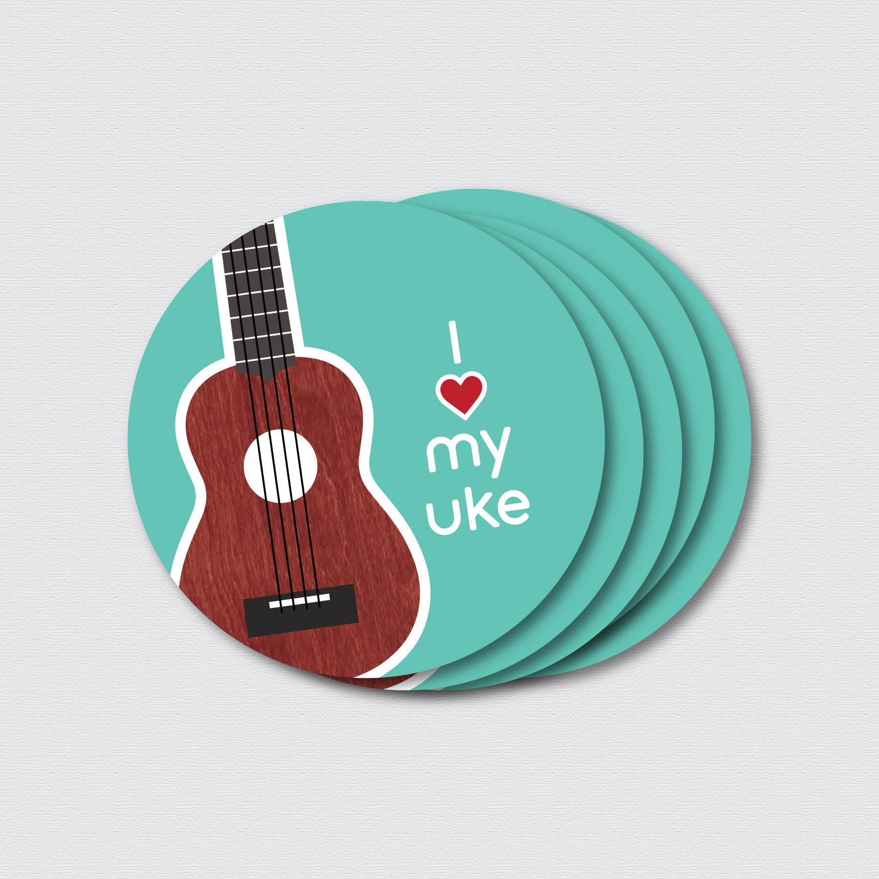 Ukulele Sticker Ukulele Uke Music Teacher Gift Laptop Water - Etsy