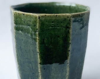 日本酒用杯 織部焼 ぐい呑み 緑釉 - Etsy 日本