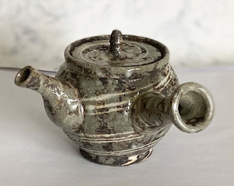 Kyusu Shigaraki yaki Japanese Tea pot Nerikomi marble from japan
