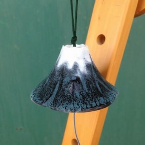 Furin Wind Chime Bell Nanbu Cast IronHandcraft Mt.Fuji Made in Japan
