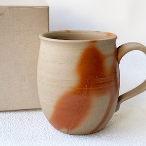Bizen yaki ware Mug cup Japanese Coffee Tea Cup Hidasuki style Tosho kiln Japan