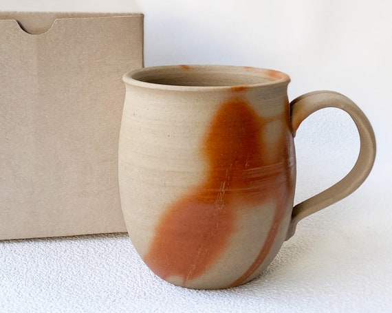 Bizen Yaki Ware Mug Cup Japanese Coffee Tea Cup Hidasuki