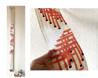 Tapiz de pared de Kioto, pintado a mano en lino, Senbon Torii, 1000 puertas torii, envío US DDP