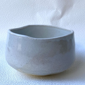 Matcha Chawan Japanese green Tea Bowl Mino yaki ware Modern Mashiko Style Japan