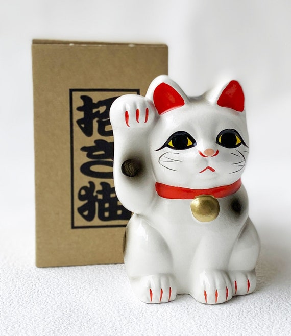 White maneki neko deals