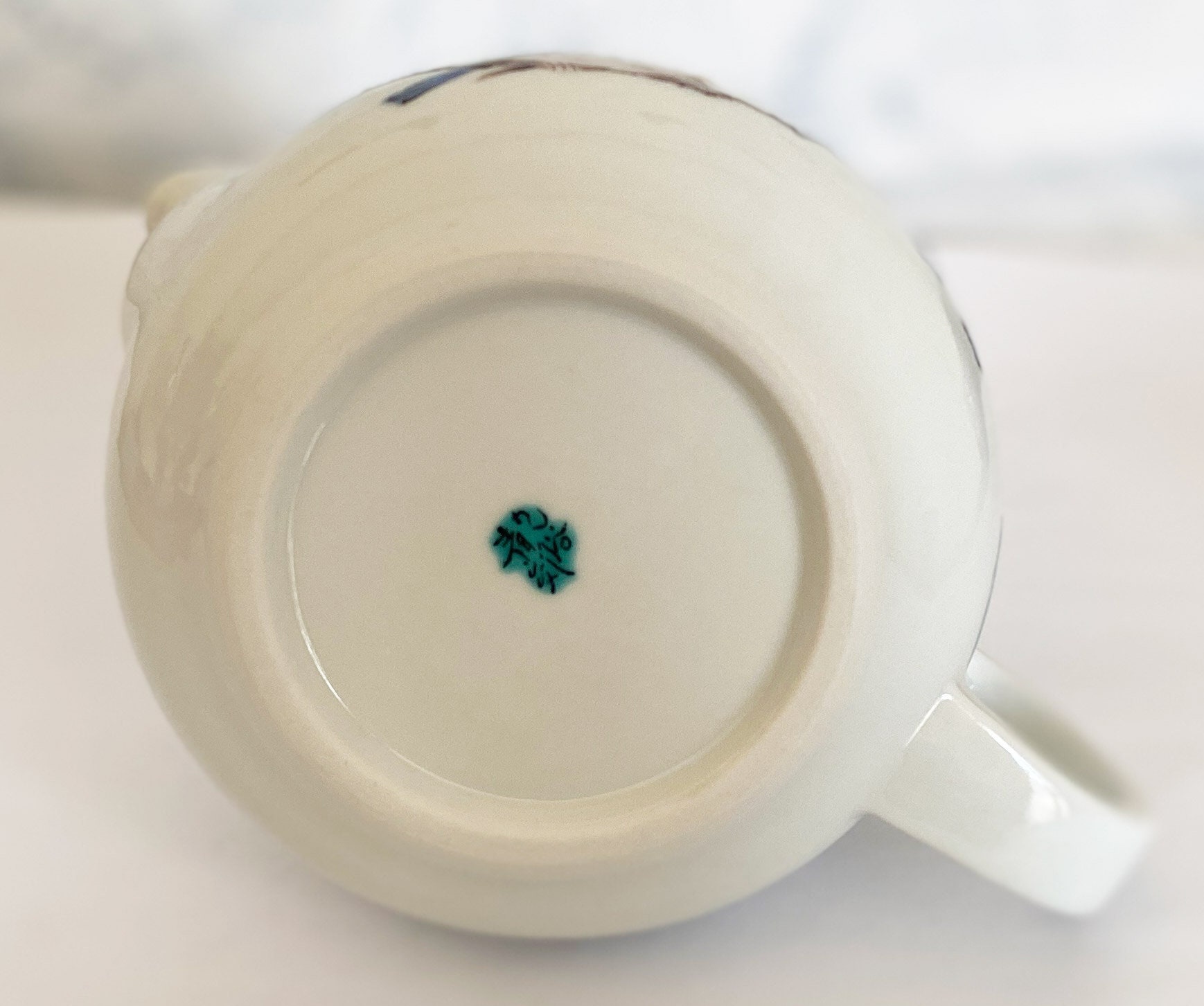 Details about   Kutani yaki porcelain Japanese Tea pot Kyusu Bird Motif Made in japan 