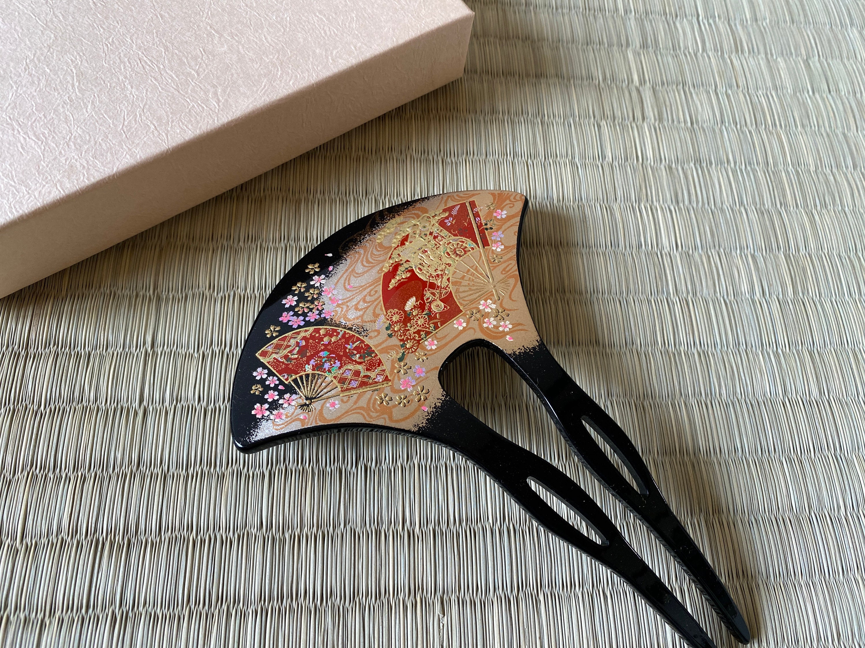 Accessory handmade tsumami kanzashi hair pin 【sakura x hand