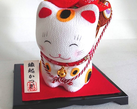 Maneki Neko 12 Zodiac Bobble Head Lucky Cat Dog