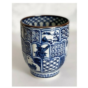 Yunomi Kyo Kiyomizu yaki ware Japanese tea cup japan Crystal Pale Blue Japan