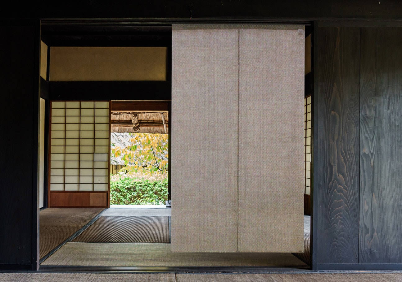 さえら ヒスクローネ ノレン hischrone noren curtain さえら ヒスクローネ ノレン hischrone noren curtain Noren