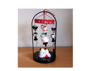 Hina Doll Japanese Girls Festival Mino yaki Tsurushi Hina Mobile Made in Japan