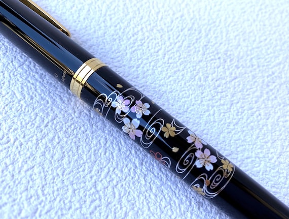 Maki-e Urushi Lacquer Makie Fountain Pen Yamanaka Lacquerware