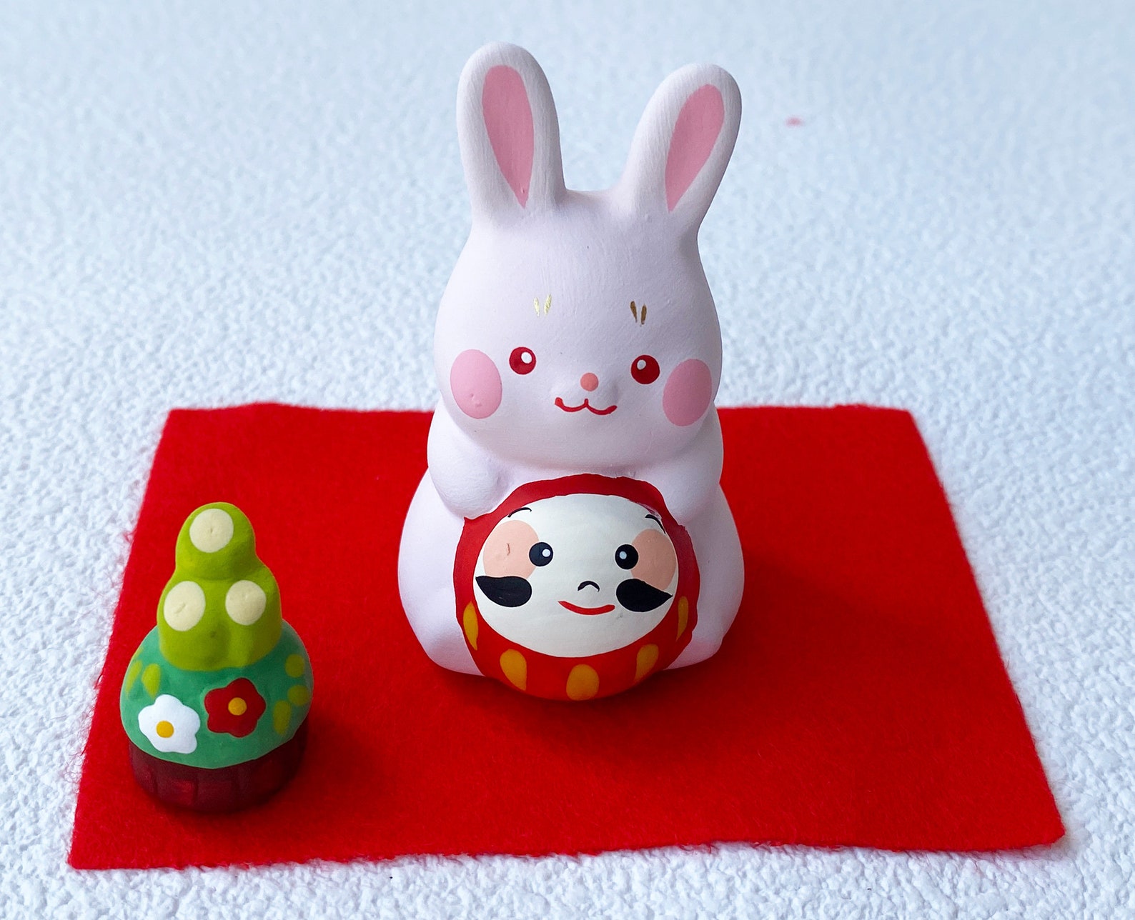 Zodiac Chinese Fortune 2023 Rabbit Mino Yaki Ware Japanese - Etsy