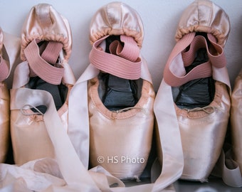Ballet Photography - Ballet dancer, pointe shoes, ballerina metal art, ballet slipper wall art, ballet shoe wall decor, ballet art