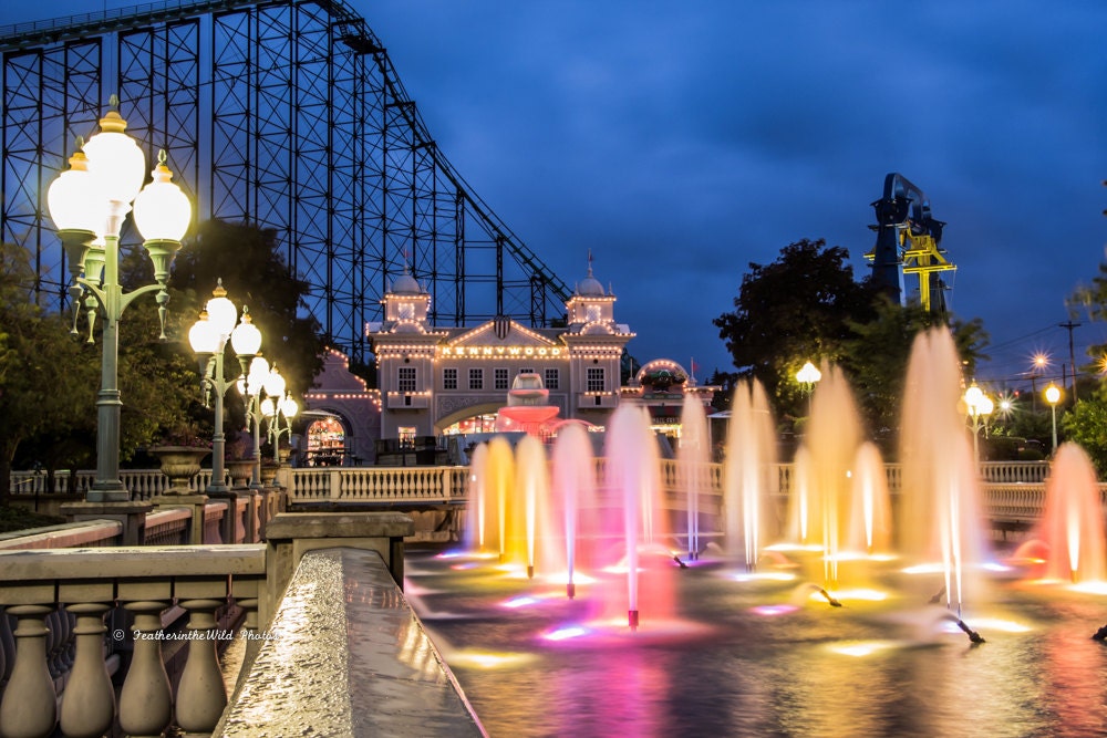 Kennywood Photo Print Kennywood Metal Art Print, Kennywood Canvas, Wall ...