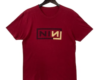 Vintage NIN Nine Inch Nails Band T-Shirt - Industrial Rock