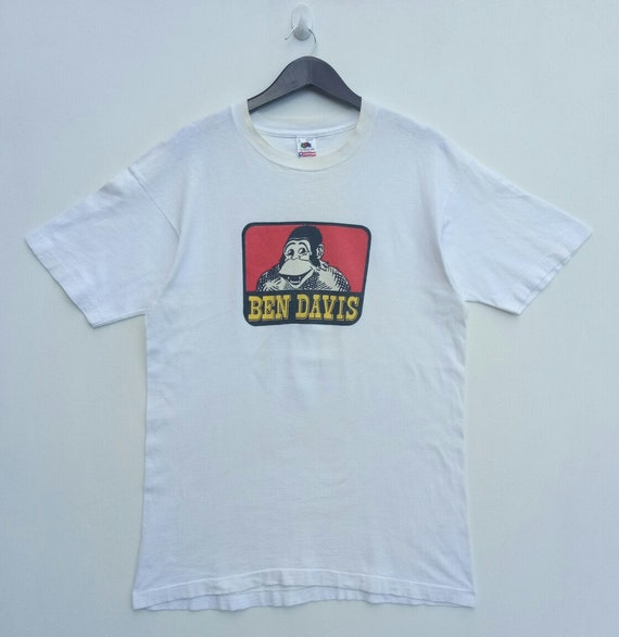 VINTAGE 90s BEN DAVIS rare tee shirt