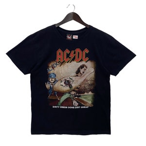 ￼J363 AC/DC ワールドツアー88 Tシャツ 1988 ACDC World Tour Tee – Classic Rock Couture