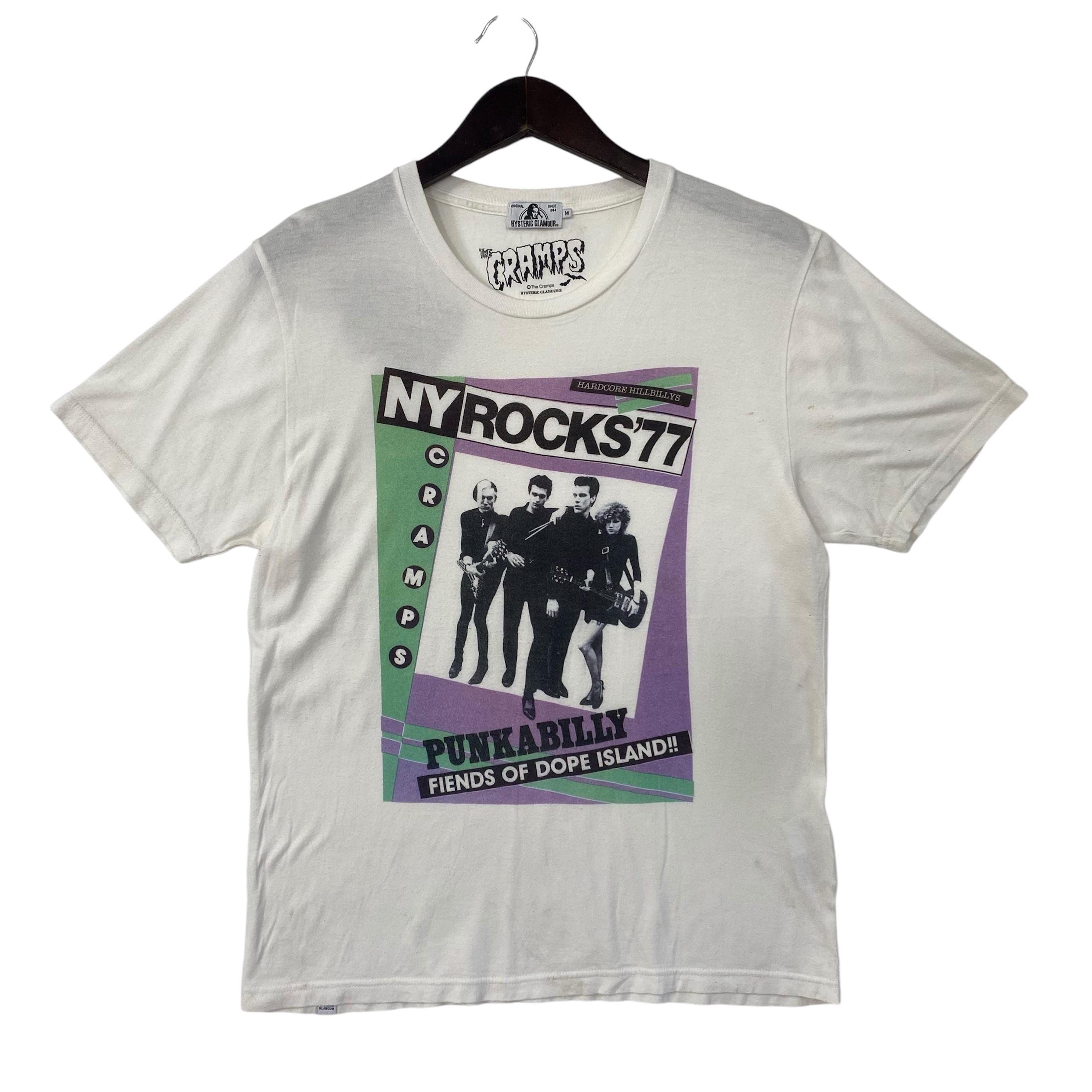 HYSTERIC GLAMOUR X the Cramps Punk Rock Band Japanese Brand Rare