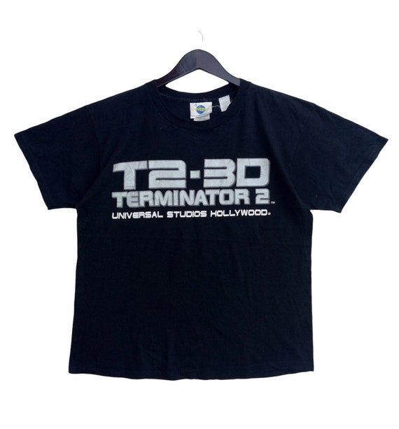 TERMINATOR 2 3D universal studios hollywood tee s… - image 1