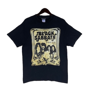 VINTAGE BLACK SABBATH heavy metal Ozzy Osbourne world tour tee shirt