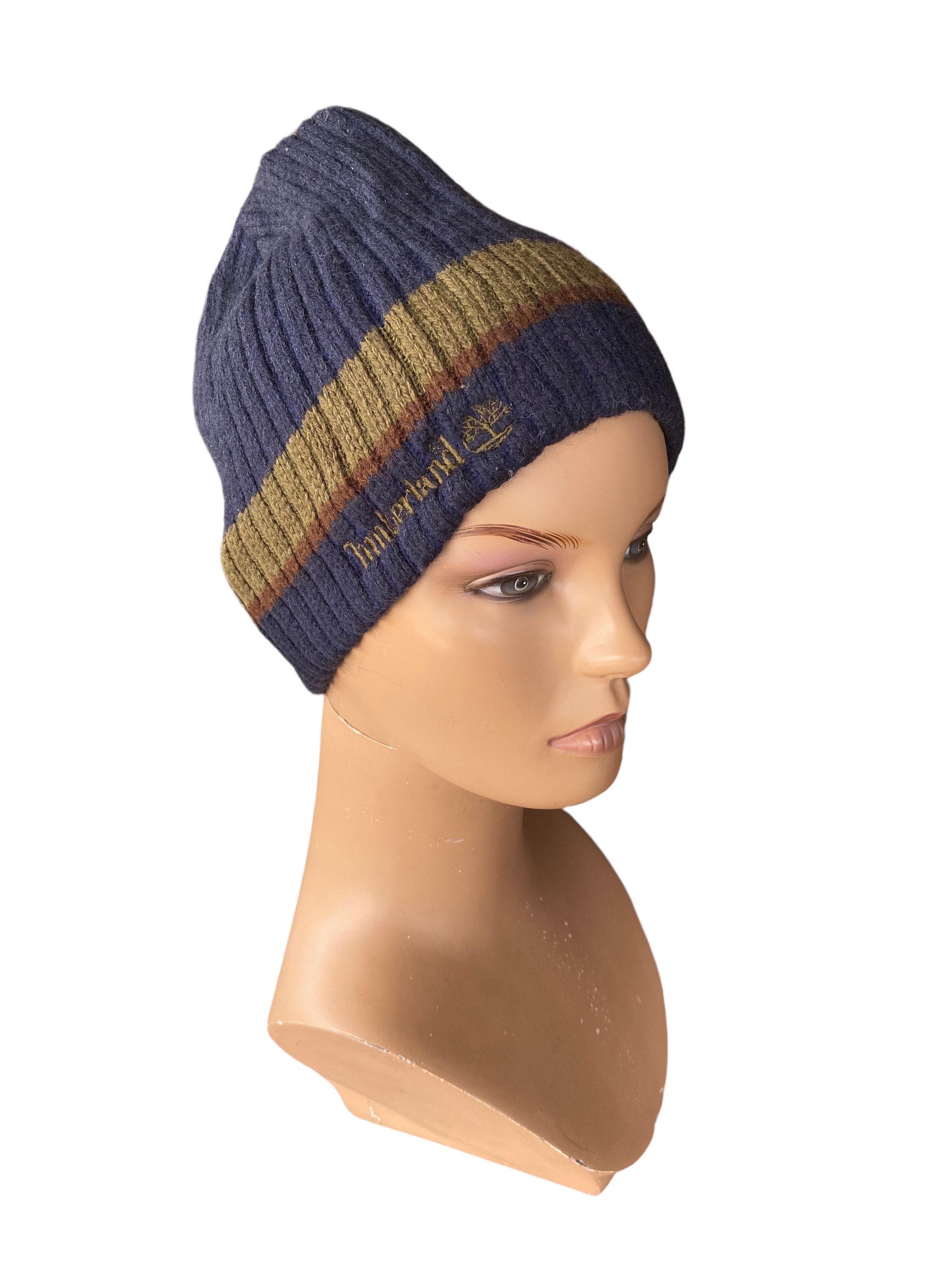 Vintage Timberland USA Beanie Embroidered Hat